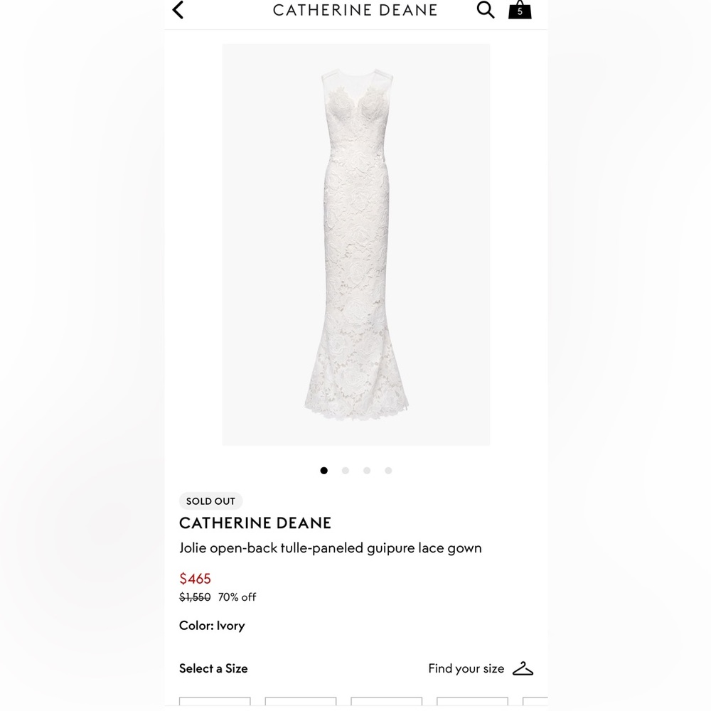 Catherine Dance wedding dress